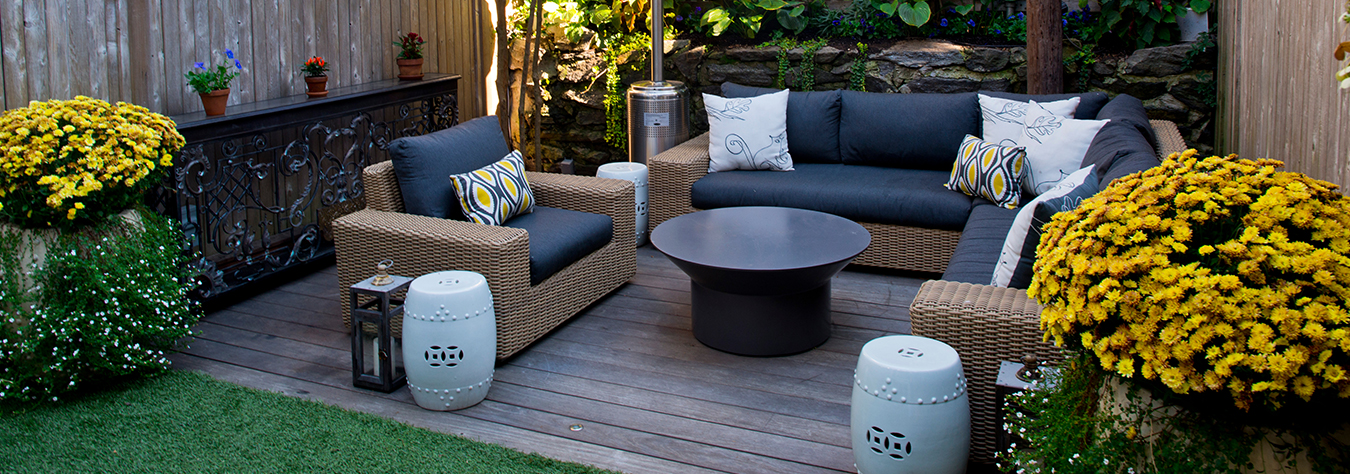 Outdoor sofa set