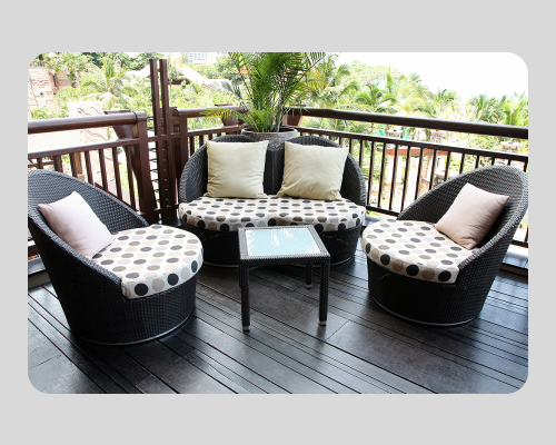 Outdoor Sofa Set OSS-24